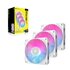 Corsair iCUE LINK RX120 RGB 12 cm Bianco 3 pz