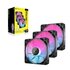 Corsair iCUE LINK RX120 RGB 12 cm Nero 3 pz