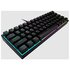 Corsair K65 RGB MINI USB QWERTY Inglese Nero