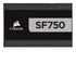 Corsair SF750 750 W 24-pin ATX SFX Nero