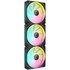 Corsair Starter Kit di ventole PWM 120mm iCUE LINK LX120 RGB 3 pz