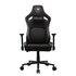 COUGAR CGR-DFF-GLB Sedia da gaming per PC Sedia imbottita tappezzata Nero, Oro