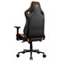 COUGAR Defensor Sedia Gaming imbottita tappezzata Nero, Arancione