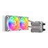 COUGAR Gaming CGR-PSDUTRGB-W-240 Processore Raffreddatore di liquidi tutto in uno 12 cm Bianco 1 pz