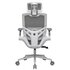 COUGAR SPEEDER ONE MESH 2D ERGONOMICA con Supporto Lombare Bianco