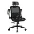 COUGAR SPEEDER ONE NERA MESH 2D ERGONOMICA con Supporto Lombare