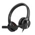 Creative Labs Chat USB Auricolare Cablato A Padiglione Ufficio USB tipo-C Nero