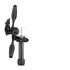 Cullmann Concept One OT38 Testa per treppiede Alluminio Universale Nero