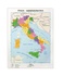 CWR 09343 mappa geografica da parete Italia