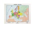 CWR 09344 mappa geografica da parete Tutta Europa