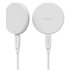 Cygnett ChargePuck Qi2.0 Cuffie, Smartphone Bianco USB Carica wireless Ricarica rapida Interno