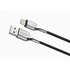 Cygnett Lightning - USB-A 2 m Nero, Acciaio inossidabile