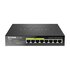 D-Link 8 Porte Gigabit PoE +4 Porte desktop DGS-1008P