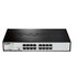 D-Link DGS-1016D/E switch di rete Non gestito Nero, Metallico