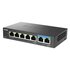 D-Link DMS-107 switch di rete Non gestito Gigabit Ethernet (10/100/1000) Nero