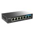 D-Link DMS-107 switch di rete Non gestito Gigabit Ethernet (10/100/1000) Nero