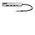 D-Link DUB-M520 Cablato Thunderbolt 3 Alluminio, Nero