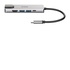 D-Link DUB-M520 Cablato Thunderbolt 3 Alluminio, Nero