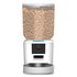 Daewoo D-QQ029-7L distributore di cibo e acqua per cani e gatti Acrilonitrile butadiene stirene (ABS), Acciaio inox Bianco Universale Alimentatore automatico per animali domestici