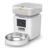 Daewoo D-QQ039-2L distributore di cibo e acqua per cani e gatti Acrilonitrile butadiene stirene (ABS), Acciaio inox Bianco Universale Alimentatore automatico per animali domestici
