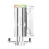 DeepCool AK400 Bianco DIGITAL ARGB 12 cm con Display per la temperatura