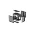 DeepCool CG530 Mid Tower Nero (ventole da acquistare a parte)