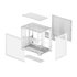 DeepCool CG530 WH Midi Tower Bianco