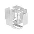 DeepCool CH170 Digital Mini-ITX Bianco Verticale