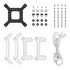 DeepCool LM240 WH Processore Kit di raffreddamento a liquido 12 cm Bianco 1 pz