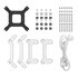 DeepCool LM360 WH Processore Kit di raffreddamento a liquido 12 cm Bianco 1 pz
