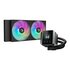 DeepCool MYSTIQUE 240 ARGB a liquido 240mm 12 cm Nero