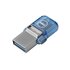 Dell AB135418 unità flash USB 64 GB USB Type-A / USB Type-C 3.2 Gen 1 (3.1 Gen 1) Blu, Argento