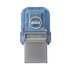 Dell AB135418 unità flash USB 64 GB USB Type-A / USB Type-C 3.2 Gen 1 (3.1 Gen 1) Blu, Argento