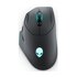 Dell Alienware AW620M Gaming Mano destra RF Wireless + USB Type-C Ottico 26000 DPI Nero Black