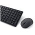 Dell KM555 tastiera Mouse incluso Universale RF senza fili + Bluetooth QWERTY US International Nero