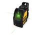 DeWalt DW088CG Tracciatore laser autolivellante 2 Linee a croce Raggio Verde