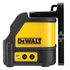 DeWalt DW088CG Tracciatore laser autolivellante 2 Linee a croce Raggio Verde