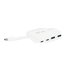 DICOTA D31731 replicatore di porte e docking station per laptop Bianco