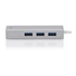 Digitus ASSMANN Electronic DA-70255 USB 3.0 (3.1 Gen 1) Type-C 1000Mbit/s Grigio, Bianco