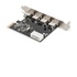 Digitus DS-30221-1 scheda di rete e adattatore USB 5000 Mbit/s Interno