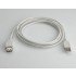 Digitus Prolunga USB 2.0 cavo 
Type 0.8m Bianco - 11.99.8946JR