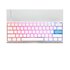 Ducky DKON2061ST tastiera Gaming USB QWERTZ Tedesco Bianco