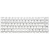 Ducky One 2 SF White tastiera Gaming USB Tedesco Bianco