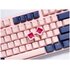 Ducky One 3 Fuji tastiera Gaming USB Tedesco Rosa