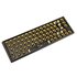 Ducky One 3 Hot-Swap Barebone SF tastiera Gaming USB Inglese US Nero