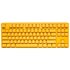 Ducky One 3 TKL tastiera Gaming USB QWERTY Inglese Giallo