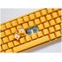 Ducky One 3 Yellow Mini tastiera Gaming USB Tedesco Giallo