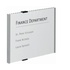 Durable Info Sign Acrilico, Alluminio Argento 297 x 210 mm