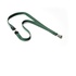 Durable Textile lanyard SOFT COLOUR dark green tracolla Supporto per badge Metallo, Tessile Verde