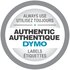 Dymo D1 24 mm x 7 m Nero su Rosso 53717